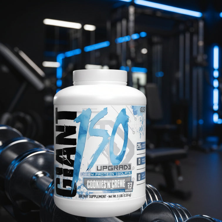 GIANT SPORTS ISO UPGRADE 100% WHEY PROTEIN ISOLATE 5LBS