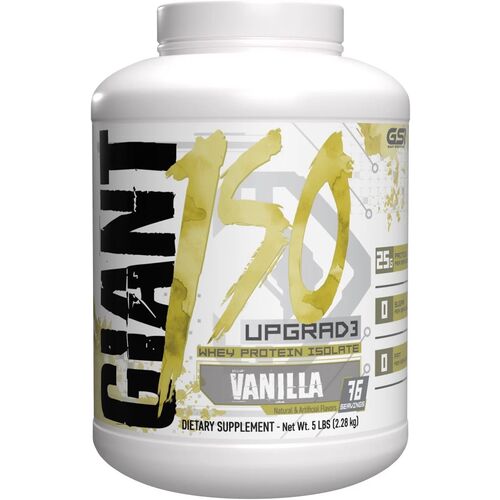 GIANT SPORTS ISO UPGRADE 100% WHEY PROTEIN ISOLATE 5LBS